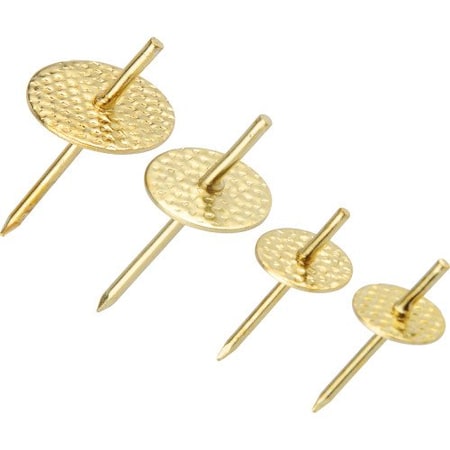 Hillman HILLMAN Brass-Plated Assorted Quick Hanger 10 lb 6 pk 122188